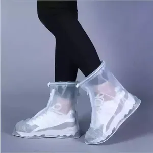 รองเท้าบูทกันฝนกันน้ำใช้ซ้ำได้สำหรับผู้หญิงผู้ชาย