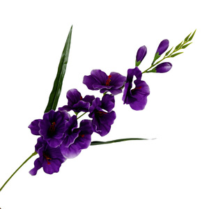 Ramo de Gladiolos Artificiales de Tela de Seda de 80 cm de Altura, Simulación Realista, Decoración para Bodas y Hogar - Product Image 4