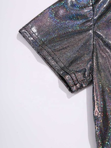 ชุดเต้นแจ๊ส ลาติน สำหรับเด็ก 3-16 ปี เด็กหญิง เด็กชาย แบบยูนิเซ็กซ์ ขายส่ง ชุดแสดง ชุดปาร์ตี้ เสื้อครอปท็อป เสื้อยืดสไตล์โมเดิร์น - Product Image 5