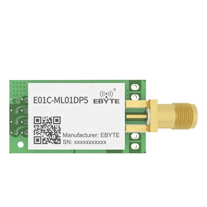Module de port série sans fil Ebyte ODM E01C-ML01DP5 2,4 GHz avec récepteur PA+LNA DIP 20 dBm et antenne SMA-K - Product Image 1