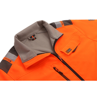 Vestes de sécurité pour ouvriers du bâtiment, polyester, imperméables, réfléchissantes, haute visibilité, vêtements de travail unisexes, uniformes, grandes tailles, manteaux pour hommes