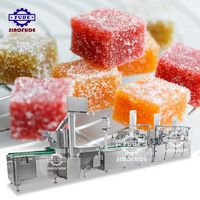 Machine de fabrication de bonbons gélifiés vitaminés pour l'industrie confiserieuse, ligne de production de bonbons gélifiés à base de fécule