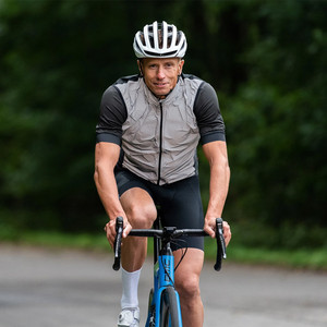 Gilet de cyclisme imperméable pour hommes, <span class=keywords><strong>veste</strong></span> <span class=keywords><strong>sans</strong></span> manches, vêtement réfléchissant, coupe-vent à séchage rapide pour vélo - Product Image 4