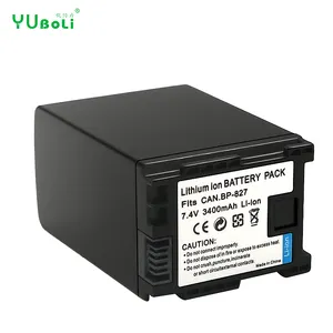 BP-827 BP827 827 Cho Máy Ảnh Kỹ Thuật Số Có Thể Sạc Lại Pin Lithium Ion Cho Canon HG31 XA10 HF20 HF10 HF100 HF100E HG20 HF11 HFS100