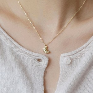 Moda pequeño cuerno encanto collar Simple <span class=keywords><strong>Keso</strong></span> chapado en oro collar joyería para mujer - Product Image 2