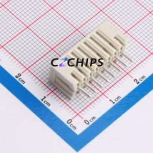 733-338 Plug-in Terminal Block Through hole Component (THT),P=2.5mm Connector 2.5mm Gray Straight Pin 8P - Product Image 2