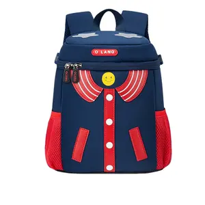 Детский рюкзак с льготным режимом и улыбкой для девочек и мальчиков, вместительная детская школьная сумка