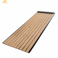 Panel de Techo de PVC con Aspecto de Madera de 30 cm, Resistente al Calor, Antideslizante, Impermeable, Popular en India, para Cocina y Baño, Techo Falso
