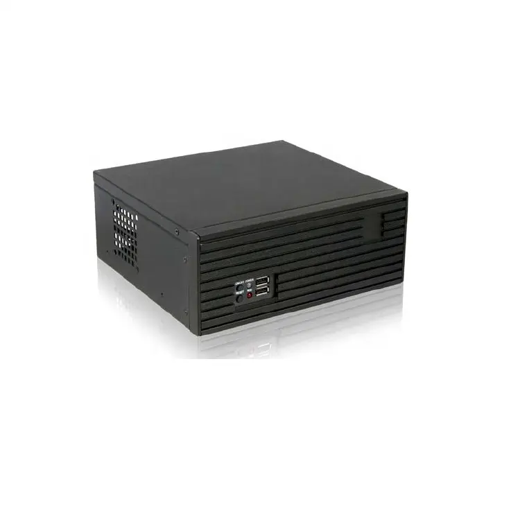 2U desktop mini-itx Compact Server case, Rackmount Chassis, industrial PC case EKI-M2