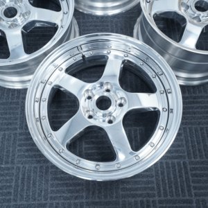 Cerchi in Lega Forgiati OEM Personalizzati a 3 Pezzi in Alluminio 6061 T6 Lucidati a Specchio, 5 Fori, Compatibili con BMW, Mercedes-Benz, Porsche - Product Image 2