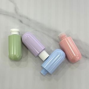 DISPONIBILE - MOQ BASSO - Flacone cosmetico in PET da 120ml/250ml, corto e robusto, vuoto, per lozione <span class=keywords><strong>corpo</strong></span>/siero, con tappo flip-top - Vendita all'ingrosso 24/410 - Product Image 1