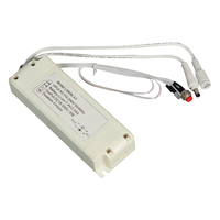 Kit de conversion d'éclairage d'urgence pour panneau lumineux LED à sortie CC 15-200V, durée de 3 heures, avec certification CE et ROHS