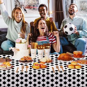 Tovaglia per Festa a Tema Calcio, Vendita Diretta, Articoli per Feste Monouso per Tifosi, Forniture per Feste Sportive - Product Image 3