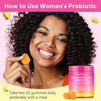 Gummies Probiotiques Féminins en Gros : Favorisent l'Équilibre du pH, la Santé Intestinale et le Système Immunitaire – Gummies Probiotiques pour Femmes avec Orme Rouge