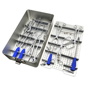 Conjunto de placas de osso para reconstrução pélvica, instrumento de operação cirúrgica ortopédica de aço inoxidável - Product Image 5