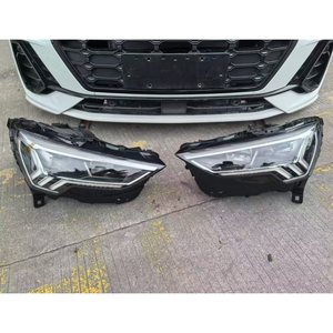 Parachoques Delantero para <span class=keywords><strong>Audi</strong></span> Q3 <span class=keywords><strong>2022</strong></span> con Rejilla y Faros, Juego de Plástico Usado, Reemplazo Enlazable - Product Image 5