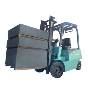 China Off Road Mini Telehandler 1ton 2ton 3 Ton Small Self Loading Lithium Battery Charger Electric Hand Forklift - Product Image 1