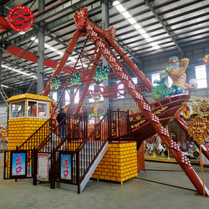 ผู้ผลิตเครื่องเล่นสวนสนุก เรือโจรสลัดแบบแกว่ง อุปกรณ์สวนสนุก เครื่องเล่นงานรื่นเริง เรือไวกิ้งโจรสลัด 24 ที่นั่ง สำหรับขาย - Product Image 5