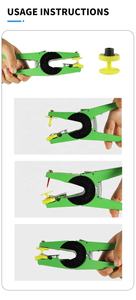 Nueva Etiqueta de oreja de animal RFID resistente al agua 134,2 kHz para identificación y seguimiento de cerdos, novedad de 2017 - Product Image 2