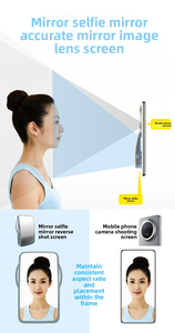Nouvel appareil de partage d'écran de téléphone portable, moniteur selfie magnétique pour téléphone portable, écran miroir, prise de photos et de vidéos pour vlog, <span class=keywords><strong>film</strong></span> pour iPhone - Product Image 5