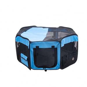 High Quality Breathable Large Capacity Scratch Resistance Mesh Pet Playpen Octagonal Oxford Cloth Soft Pet Playpen - Product Image 2