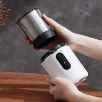 Outils de café voyage en plein air Portable Mini moulin à grains de café Rechargeable fraise en céramique cafetière électrique moulin
