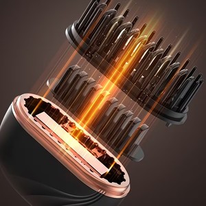 The Rechargeable <strong>Cordless</strong> <strong>Straightening</strong> Brush Fast Heat Frizz Free Shine Effortless Styling Freedom - Product Image 3