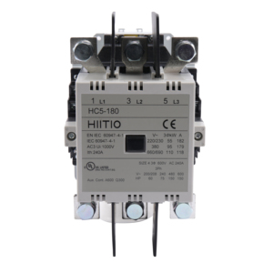 Contactor de CA HC5-180 Homologado, 24V 110V 220V 380V 480V, DIN, Resistente a la Lluvia, 3 Polos 4P, 180A 220A 300A, Contactor Magnético de CA - Product Image 1