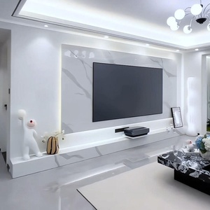 Panneaux muraux en <span class=keywords><strong>PVC</strong></span> marbré à bas prix et de qualité supérieure, autocollants, imperméables, feuilles décoratives en acrylique pour salon - Product Image 1