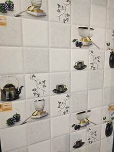 Azulejos de pared de madera de cerámica de 200x300mm de alta calidad, técnica de mosaico para baño, cocina, sala de estar, decoración directa desde la India - Product Image 5