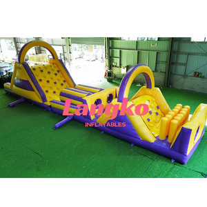 Parco Divertimenti Gonfiabile Commerciale per Bambini e Adulti: Grande Castello Gonfiabile da Esterno con Scivolo e Ostacoli - Combo Parco Tematico Gonfiabile - Product Image 6