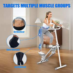 家庭用折りたたみ式ステップマシン、ハンドル付き、抵抗運動器具、有酸素運動クライマー、中国製 - Product Image 2