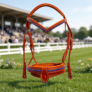 Almohadilla de Silla de Montar para Caballo de Doma Clásica Premium Personalizada, la Más Vendida, Acolchada, Mezcla de Lana, Transpirable, Cómoda, para Caballos de Cuello Alto, Multiusos - Product Image 4