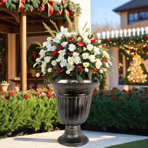 Grands pots de fleurs en <span class=keywords><strong>plastique</strong></span> durables <span class=keywords><strong>pour</strong></span> l'aménagement paysager de jardin en plein air <span class=keywords><strong>pour</strong></span> les arbres, les arbustes et les fleurs à usage domestique - Product Image 4