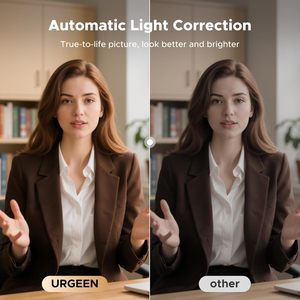 Uירוק 4k מצלמת אינטרנט עבור PC אולטרה HD 1080p 30fps מצלמת אינטרנט עם מיקרופון, כיסוי פרטיות, 70 ° fov, pov autofocus pdaf - Product Image 3