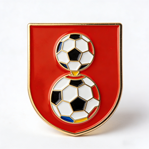 Pin Enamel Kustom Musim Sepak Bola <span class=keywords><strong>2026</strong></span>, Souvenir, Lencana Logam Berlapis Elektro <span class=keywords><strong>2026</strong></span>, Pin Sepak Bola - Product Image 4