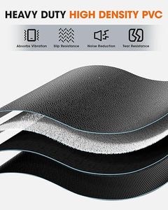 Wellshow đi bộ Pad Mat cho thảm Máy chạy bộ mat cho sàn dưới không trượt mat dưới xe đạp elip tiếng ồn hấp thụ sốc - Product Image 5