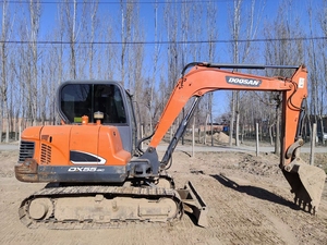 รถขุดขนาดเล็ก Doosan 55 Dh55 Dh55-7 ของแท้จากเกาหลี ราคาถูก น้ำหนัก 5.5 ตัน เครื่องยนต์มือสองผ่านการทดสอบ พร้อมวิดีโอ - Product Image 2