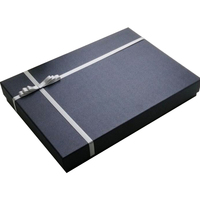 Emballage de luxe Boutique Vêtements Vêtements Hommes Chemise d'affaires Boîte d'emballage cadeau LOGO personnalisé