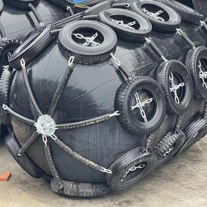 Marine Boat Fender Heavy Duty Rubber Bumper Anti Collision Fender for <b>Yacht</b> Dock Mooring Protection - Product Image 2