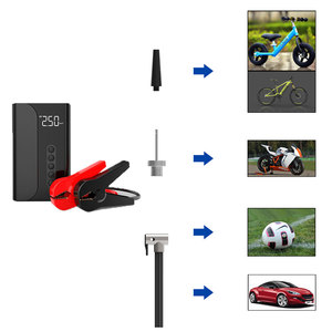 Arrancador <span class=keywords><strong>de</strong></span> batería portátil para coche, 2 en 1 <span class=keywords><strong>bomba</strong></span> <span class=keywords><strong>de</strong></span> aire, inflador automático, elevador <span class=keywords><strong>de</strong></span> batería, novedad <span class=keywords><strong>de</strong></span> 2021 - Product Image 5