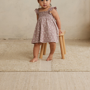 Vestido de princesa para niñas, venta al por mayor de ropa de algodón, vestido infantil, vestidos para niños, vestido de Jersey ahumado Sunburst - Product Image 6