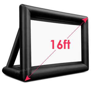 Pantalla Inflable para Cine al Aire Libre, Pantalla de Proyección para Fiestas en el Patio Trasero, Pantallas para Ver Películas en la Piscina, Pantallas de TV para Exteriores - Product Image 5