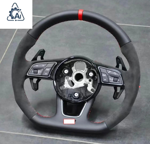 Volant sport pour <span class=keywords><strong>Audi</strong></span> A3/A4/A5/A6/A7/A8/Q3/<span class=keywords><strong>Q5</strong></span>/Q7/S3/S4/Rs7 - Product Image 1