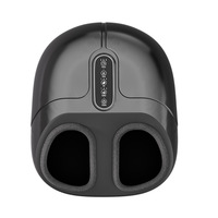 Masseur de pieds automatique infrarouge avec physiothérapie et chaleur, machine de spa électrique à pétrissage pour pieds et jambes, commandes numériques JH-ZL9