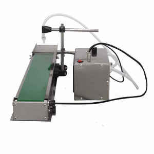 زجاجة عطر صغيرة بتحكم رقمي أوتوماتيكي ، معدات سائلة ، حزام ناقل للورق الزجاجي البلاستيكي - Product Image 5