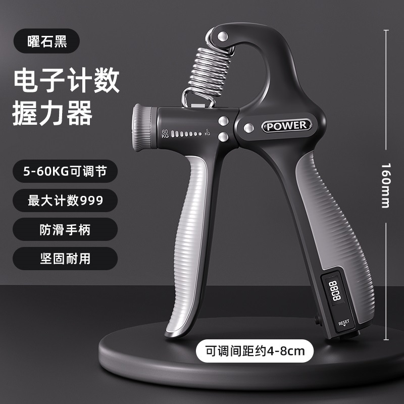 Recommended: Obsidian Black [Grip Strength Counter]