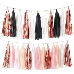 <span class=keywords><strong>Guirlande</strong></span> de pampilles en papier de soie pour enfants, fournitures de fête d'anniversaire, <span class=keywords><strong>guirlande</strong></span> de pampilles en papier pour bricolage - Product Image 5