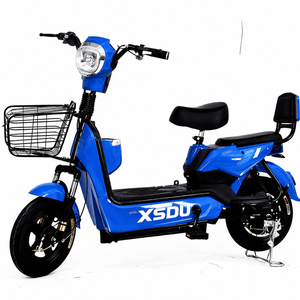 Steel Frame 14" Tire Brushless 48v Rear <b>Hub</b> Motor Pedal-assist Ebike 15ah Lead Acid Battery Sensor Dual Suspension for Adults - Product Image 2