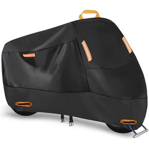 Funda Impermeable de Alta Calidad para Bicicleta y Motocicleta, Portátil, con Material de Poliéster y Aluminio - Product Image 1